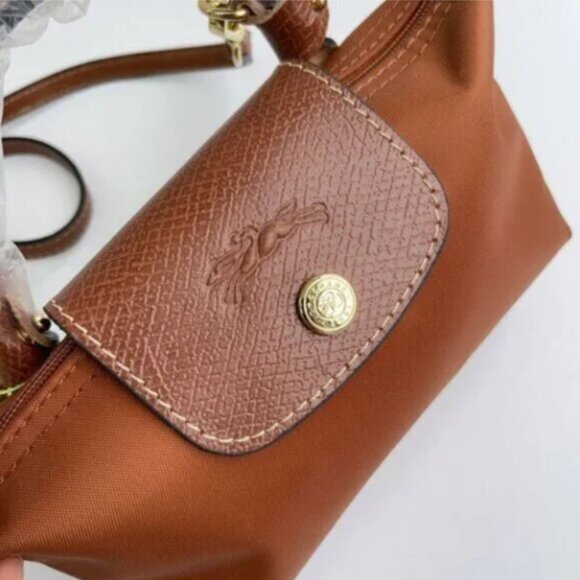 Longchamp Brown Mini Crossbody Bag - Picture 6 of 9